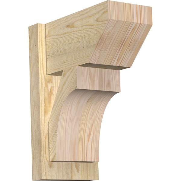 Ekena Millwork Westlake Slat Rough Sawn Outlooker, Douglas Fir, 8"W x 14"D x 18"H OUT08X14X18WTL06RDF - main